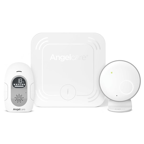 Angelcare Babyphone avec détecteur de mouvements AC127 Blanc 
