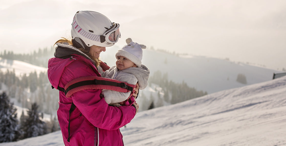 partir au ski avec bébé