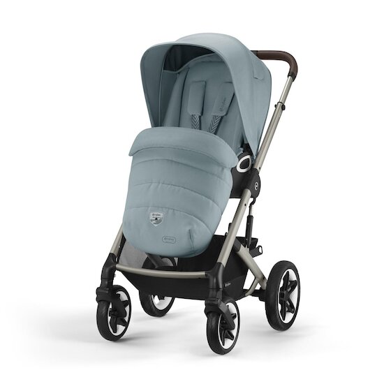 Cybex Poussette Talos S Lux Stormy Blue/ Châssis Taupe 