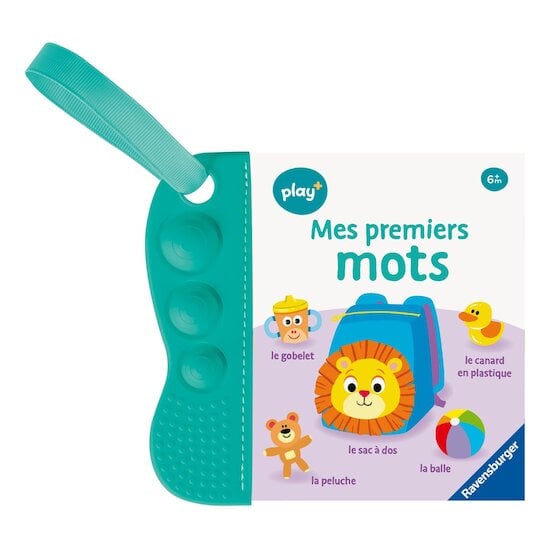 Play+ Livre Flip & pop Mes premiers mots multicolore 