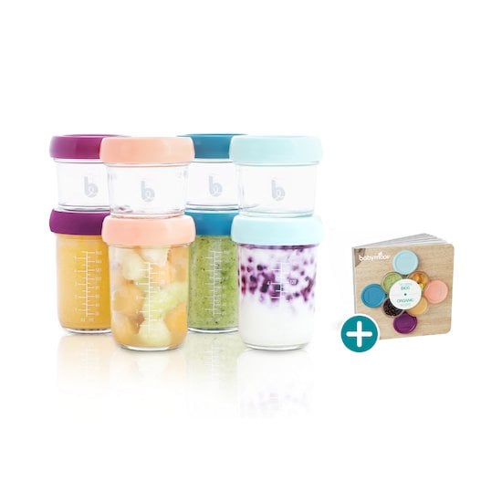 Kit de soins pour bébé kit 6 pièces en bocal en verre de Beaux Petits® - Kit  cadeau