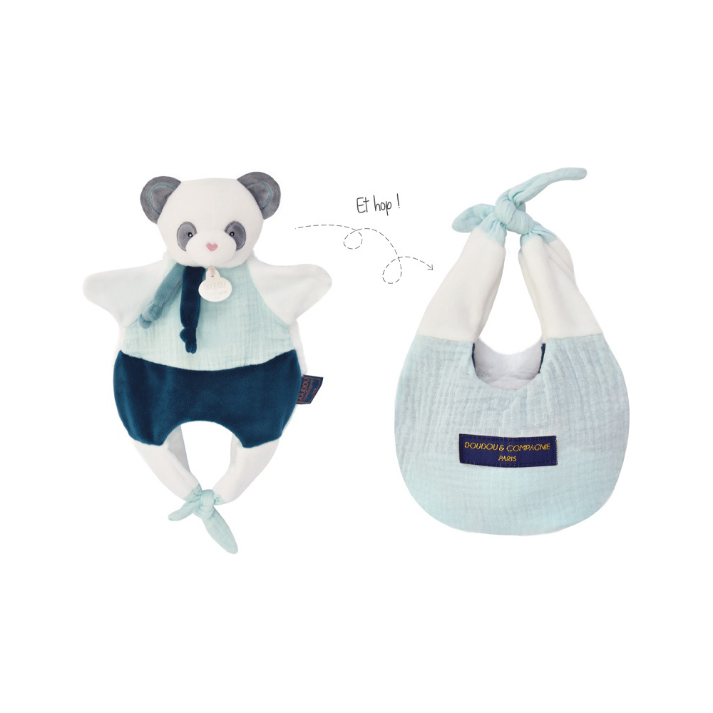 Doudou & Compagnie - Doudou Amusette VERT Doudou & Compagnie