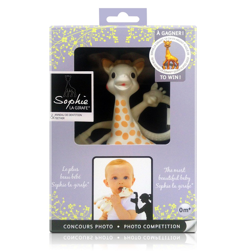 Coffret naissance mon trousseau blanc Sophie La Girafe
