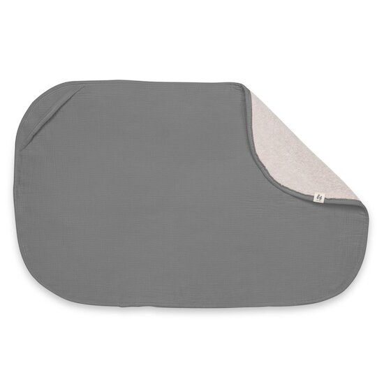 Hauck Drap de protection pour matelas à langer Dark Grey 