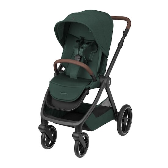 Maxi Cosi Poussette Oxford Twillic Green Dark Frame/Brown Leather 