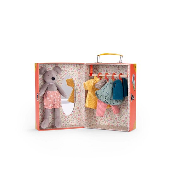 Moulin Roty Valise La petite armoire Nini La Grande Famille Multicolore 