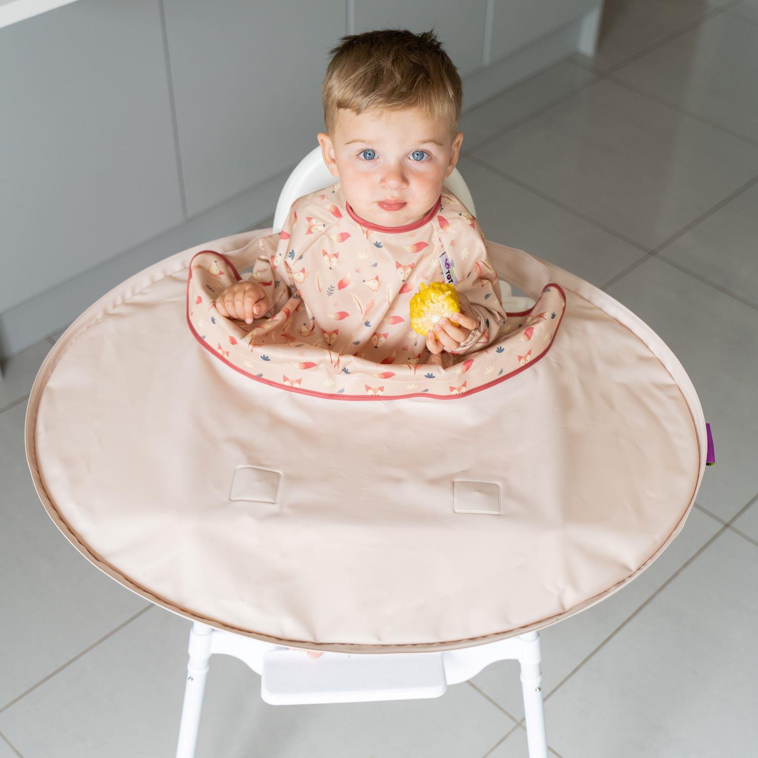 TIDY TOT - Kit Bavoir et Plateau ROSE Tidy tot