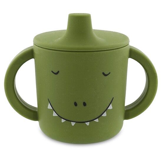 Trixie Tasse d'apprentissage en silicone Mr. Dino 