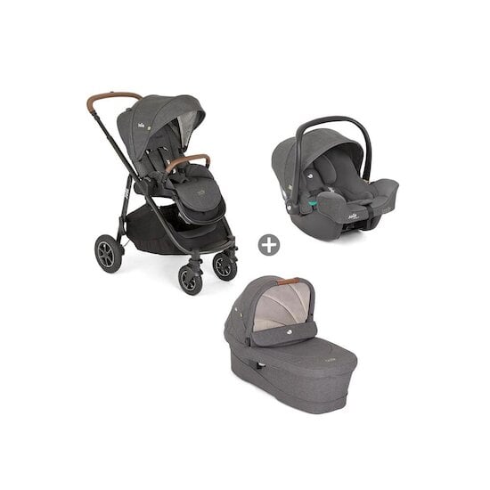 Joie Poussette trio Versatrax Cycle Shell Gray 