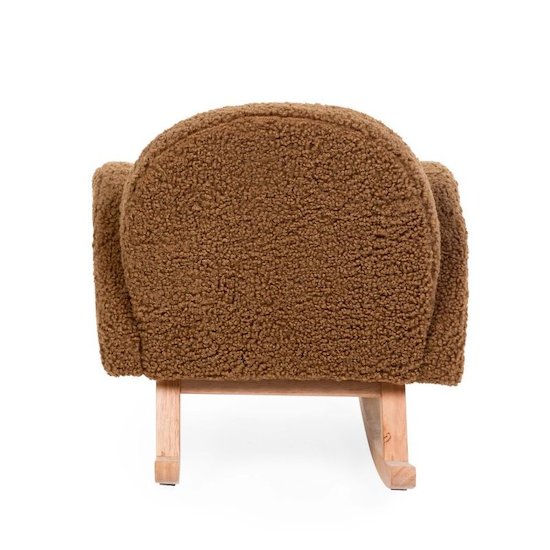 Childhome Fauteuil à Bascule pour Enfant - Teddy Ecru - Fauteuil Childhome  sur L'Armoire de Bébé