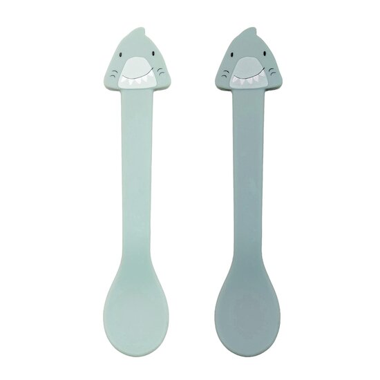 Trixie Cuillère silicone 2-pack Mr. Shark 