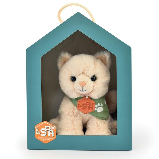 Histoire d'Ours Peluche chat MM Beige 