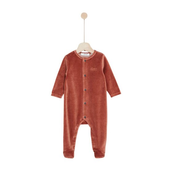Marèse Pyjama velours Milk Caramel Marron Squirrel 6 mois