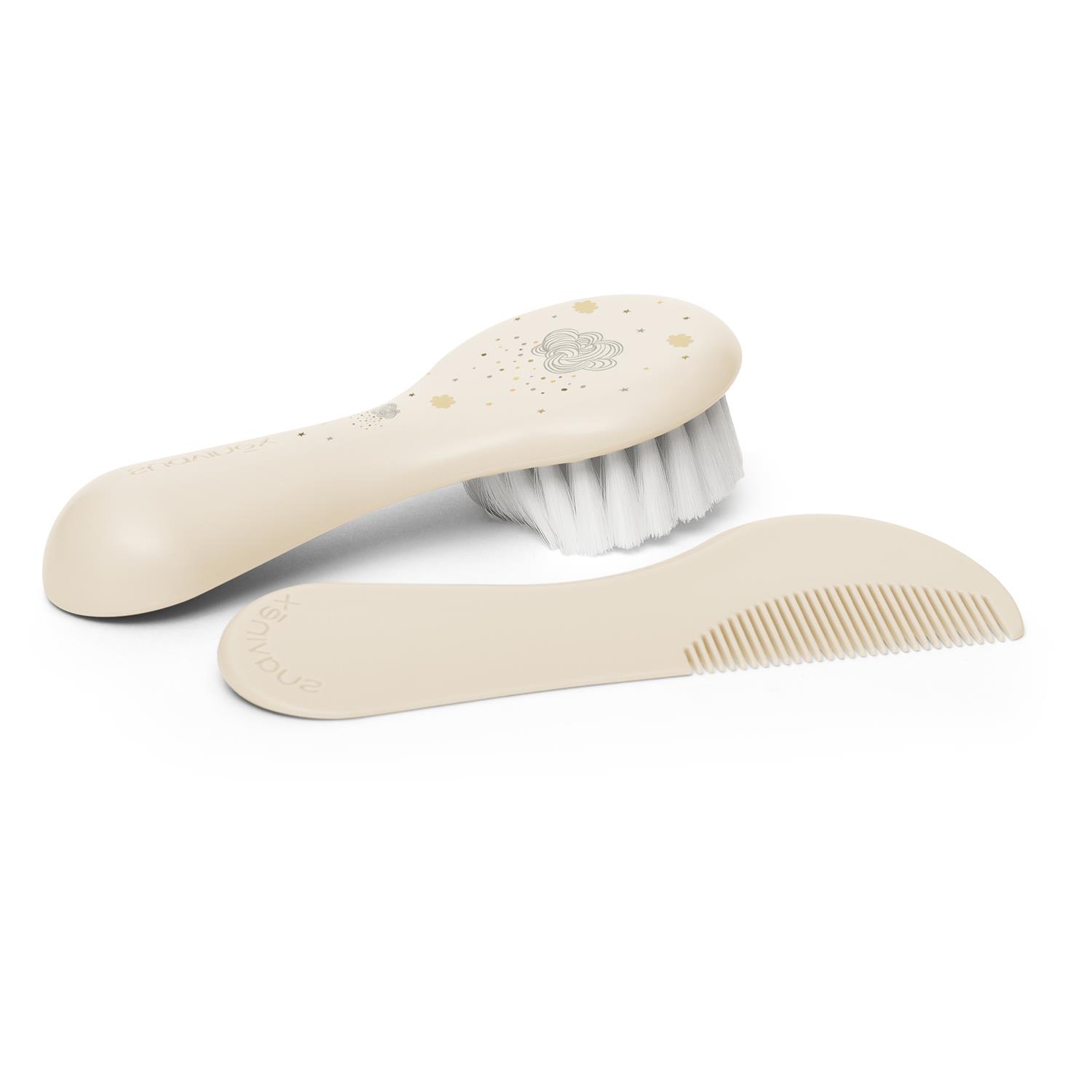 Suavinex - Brosse et peigne BLANC Suavinex