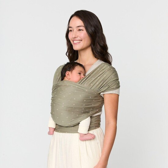 Ergobaby Echarpe de portage Olive Diamonds 