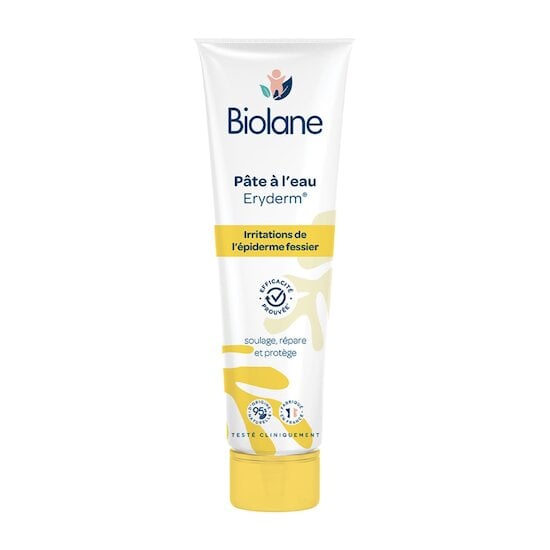 Biolane Pâte à l'eau Eryderm Jaune et blanc 75 ml