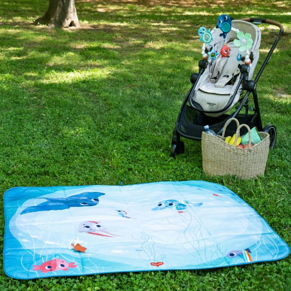 Tapis d'éveil musical avec arches - Trésor de l'océan - Made in Bébé