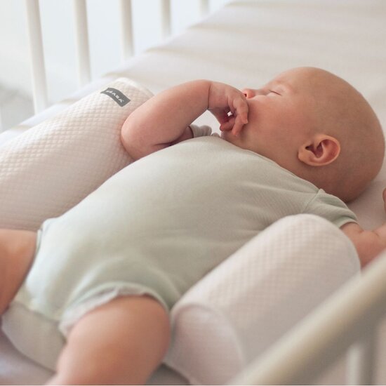 Bébé bébé nouveau-né Positionneur de sommeil Anti Roll Pillow Empêcher la  forme de la tête plate Anti Coussin d'oreiller Confort sûr Aide à la  digestion