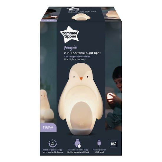 Veilleuse nomade Pingouin Grobrite, Tommee Tippee de Tommee Tippee
