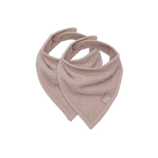 Jollein Bavoir Bandana éponge lot de 2 Wild Rose 