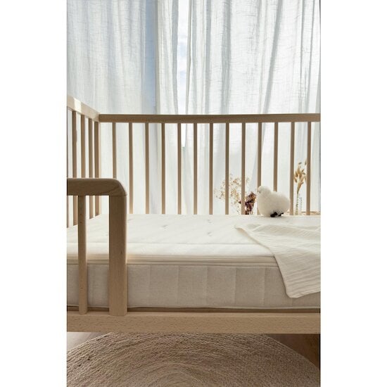 Kadolis Matelas Junior Chanvrenatura Beige 60x120 cm