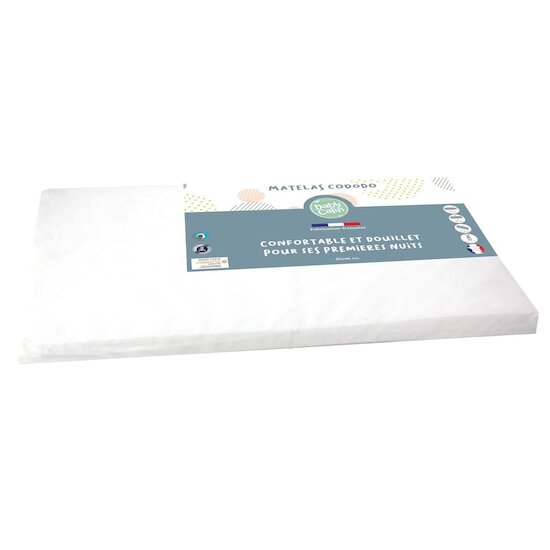 BabyCalin Matelas Lit Cododo  Blanc 50x83 cm BabyCalin Matelas Lit Cododo  Blanc 50x83 cm