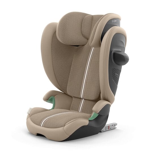 Cybex Siège auto Solution G2 i-Fix Tissu Plus Almond Beige 