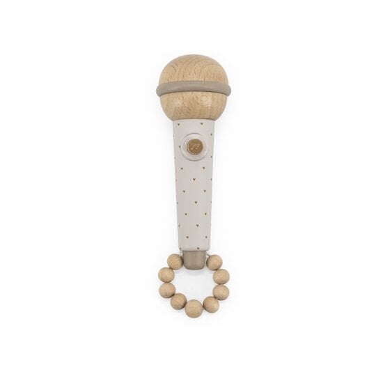 Label Label Microphone en bois Nougat 