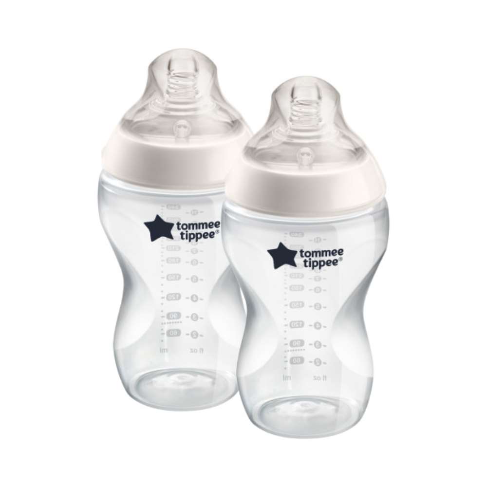 2 Biberons Closer To Nature BLANC Tommee Tippee