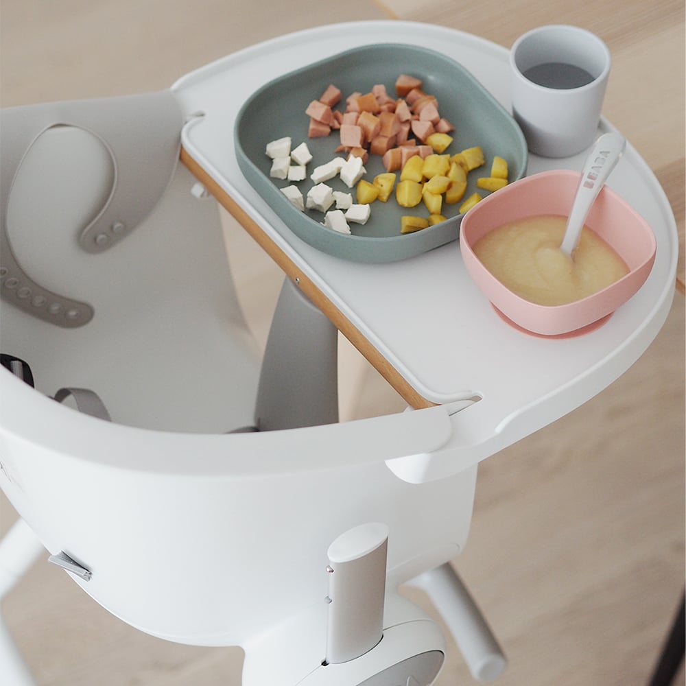 Beaba Set Repas Bébé, Avec Ventouse, Anti Dérapant, Assiette Silicone  Compartimentée à Prix Carrefour