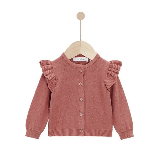 Marèse Cardigan Week end de printemps Marron Sienna 9 mois