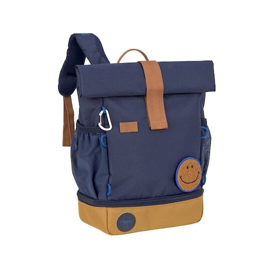 Lässig Mini sac à dos Rolltop Little Gang Bleu marine 