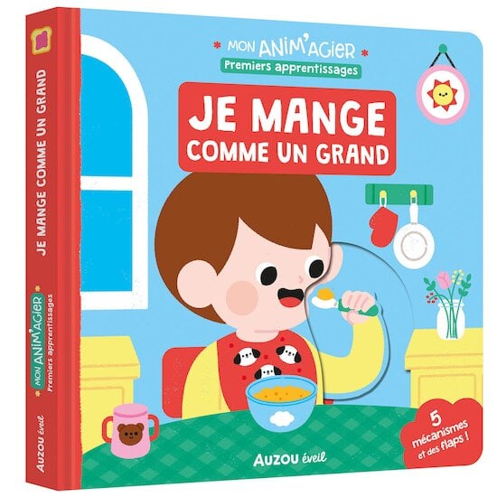 Auzou Premiers apprentissages - Je mange comme un grand Multicolore 