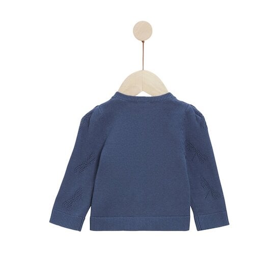 P’tit bisou Cardigan Mon petit nuage Bleu Infinity 