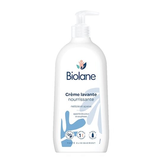 Biolane Crème lavante nourrissante Blanc 750 ml