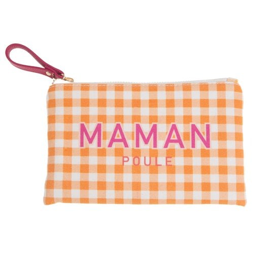 Amadeus Pochette Maman Sunny Vichy Jaune 