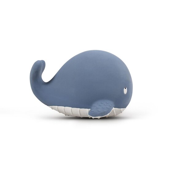 Filibabba Jouet de dentition Christian la baleine Christian the whale - Powder Blue 