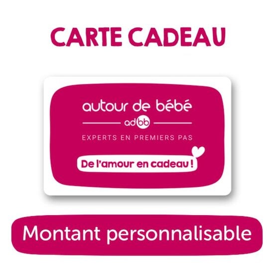 adbb autour de bébé Carte cadeau  physique