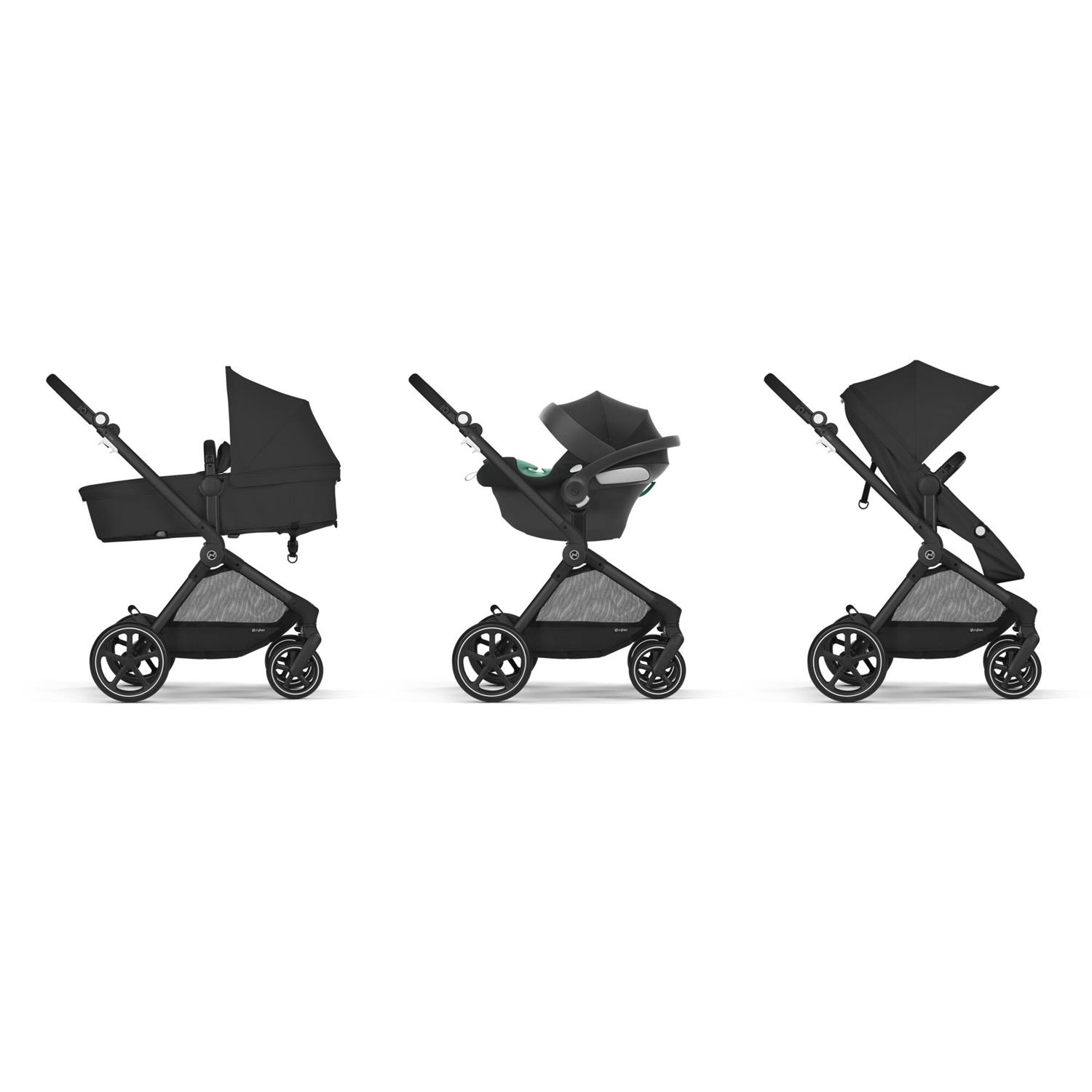 Poussette Trio EOS NOIR Cybex