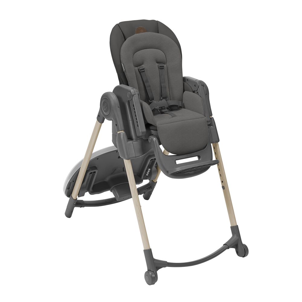 MAXI-COSI chaise haute ultra compacte Ava, de la naissance à 3 ans, Beyond  Graphite