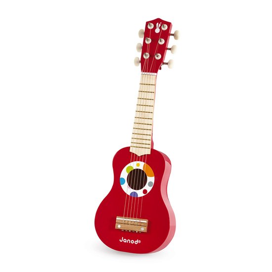 Ma Premiere Guitare Confetti Jeu Et Jouet Bebe De Janod