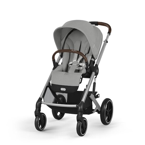 Cybex Poussette Tout-Terrain Balios S Lux Châssis Silver/Siège Stone Grey  