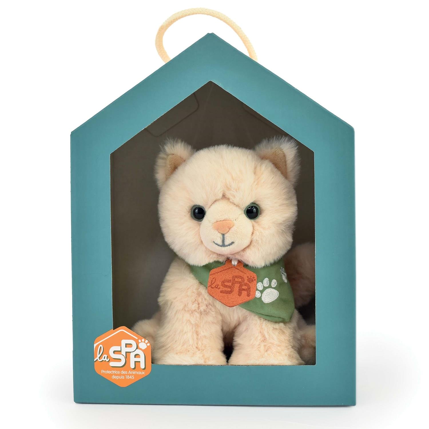 HISTOIRE D'OURS - Peluche chat MM BEIGE Histoire d'Ours