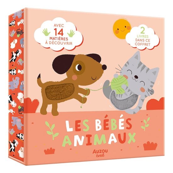 Auzou  les bébés animaux Multicolore 