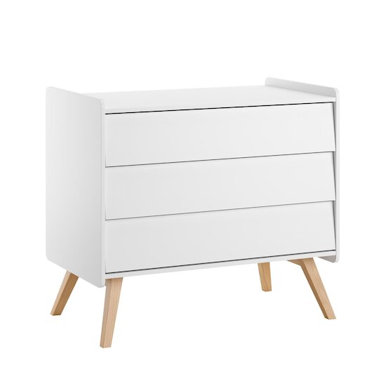 Vox Commode Vintage Blanc/chêne 