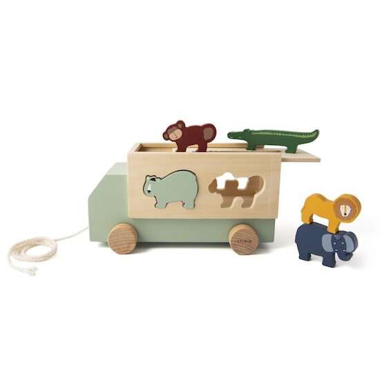 Trixie Camion en bois animaux  