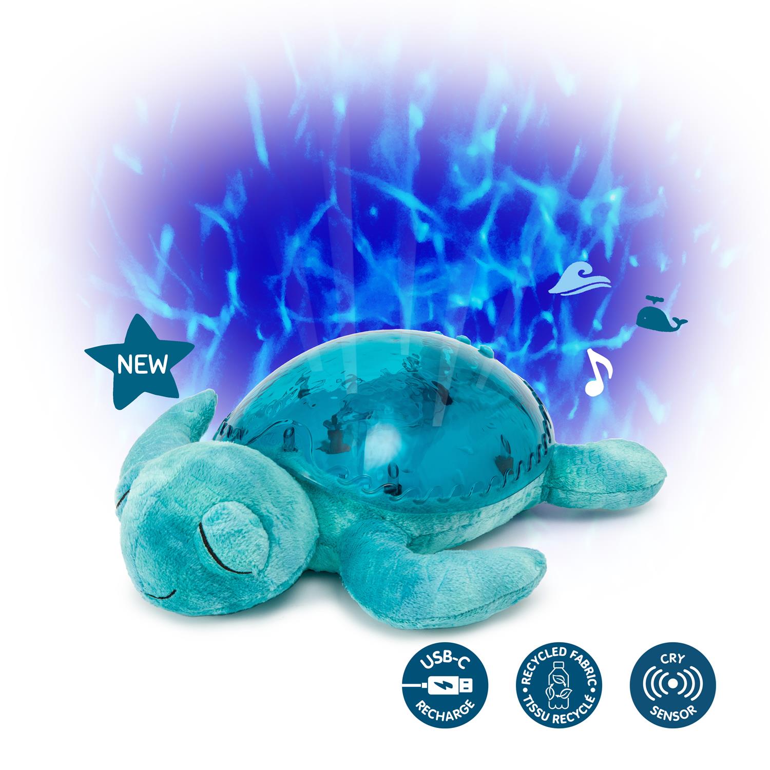 CLOUD B - Tranquil Turtle (Rechargeable) BLEU Cloud b