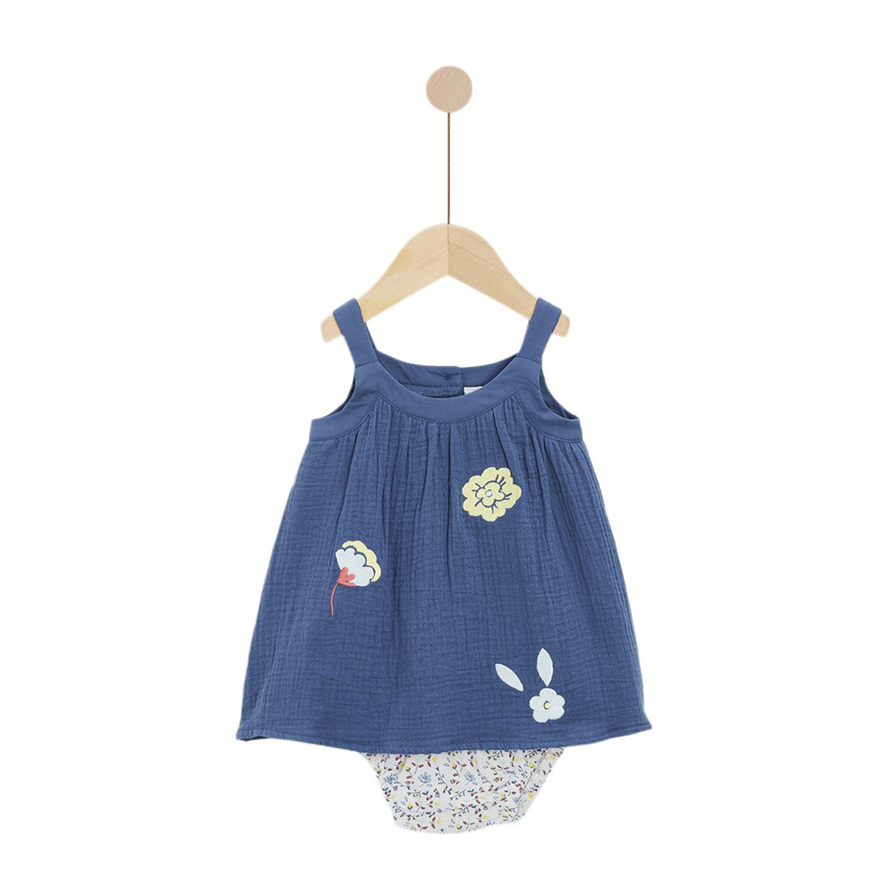 Marèse Robe + Bloomer Week end de printemps BLEU