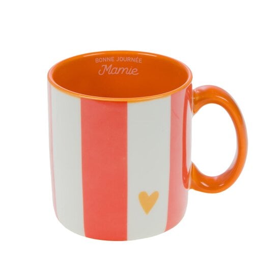 Amadeus Tasse Mamie Ella Blanc Et Orange 