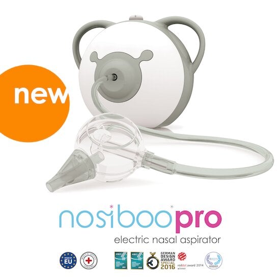 Nosiboo Mouche-bébé électrique Nosiboo Pro Gris 